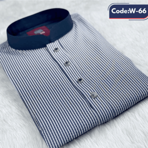 ব্লু স্টাইপ পাঞ্জাবি (W-66)